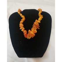 VINTAGE BALTIC AMBER NECKLACE SKY - £37.85 GBP