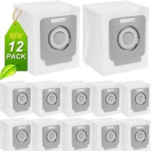 12 Pack Replacement Compatible With iRobot Vacuum Bags Roomba Bags, Vacu... - £18.25 GBP