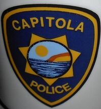 Vintage CAPITOLA - CALIFORNIA Police HANDLED MUG #1 - $9.89