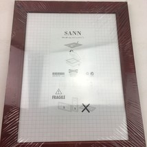 IKEA Sann 11.75" x 15.75" Cherry Wooden Brown Hanging Picture Frame - $24.99