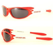 Cincinnati Reds Sunglasses 2 Tone Wrap Uv 400 Protection And W/FREE POUCH/BAG - $12.85