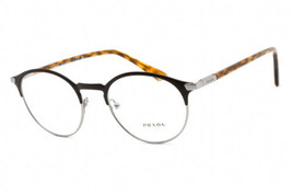 PRADA PR 58YV 02Q1O1 Matte Brown 50mm Eyeglasses New Authentic - £101.51 GBP