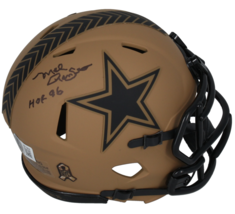 Mel Renfro Autographed &quot;HOF 96&quot; Cowboys STS Mini Helmet Beckett - $99.00