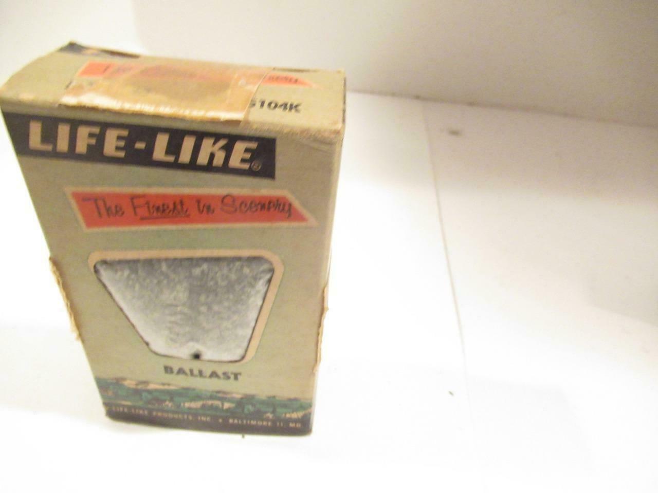 HO TRAINS- VINTAGE - LIFE-LIKE BOX OF BALLAST - APPROX 14 OZ - NEW - B1 - $4.35