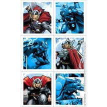 Thor Marvel Avengers Party Favor Stickers Birthday Supplies 24 Per Package - £1.76 GBP