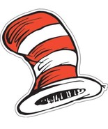 Dr. Seuss The Cat&#39;s Hat Paper Cut-Outs 6” Tall by Eureka New Open Pack o... - $125.08 MXN