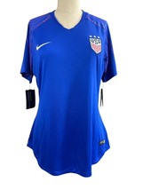 NWT Nike United States Soccer Blue Jersey Women&#39;s Large Slim Fit CJ4260-443 - $19.79