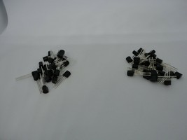 50Pcs Transistors Kit Set Pack (25Pcs BC547 + 25Pcs BC557) TO-92 NPN PNP Triodes - £12.56 GBP