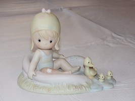 Precious Moments August 1988 Figurine #110078 Samuel J Butcher Pre Owned ~ - $20.58