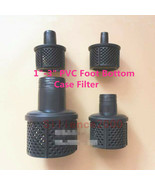 1&quot;-3&quot; Connectors Pond Water Pump PVC Foot Bottom Case Filter for Fluid M... - $7.52+