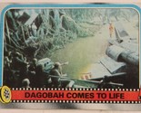 Vintage Star Wars Empire Strikes Back Trade Card #257 Dagobah ComesTo Life - $1.97