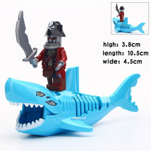 Ghost Zombie Pirate Pirates of the Caribbean Lego Compatible Minifigure Bricks - £5.55 GBP