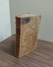 OLD 1847 Leather Book - A Guide to Officers of Towns State of New Hampshire - $27.87