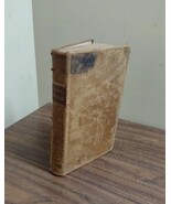OLD 1847 Leather Book - A Guide to Officers of Towns State of New Hampshire - $38.44 CAD
