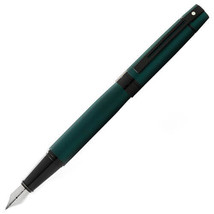 Sheaffer Sheaffer 300 Fountain Pen w/ Black Trim (Matte Green) - Fine - £62.05 GBP