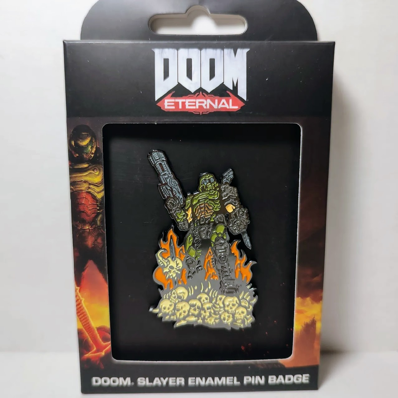 Primary image for Doom Slayer Limited Edition Enamel Pin Official Bethesda Collectible Brooch