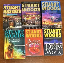 Stuart Woods (6) Hardcover Book Lot - £19.29 GBP