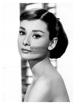 Audrey Hepburn Sexy Celebrity Actress Portrait 5X7 B&amp;W Photo - £6.71 GBP