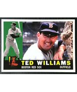 1960 Topps #573 Ted Williams Reprint - MINT - Boston Red Sox - $1.98