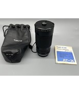 Tokina AT-X 35-200mm f/3.5-4.5 Manual Focus Zoom Lens w Manual Lens Cove... - $36.35 CAD