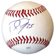 Dane Dunning Texas Rangers Signed Baseball Chicago White Sox Autographed Proof - £62.29 GBP