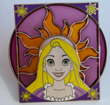 Disney Rapunzel Royalty Reveal Conceal Mystery Box Stained Glass LR Pin - $36.62