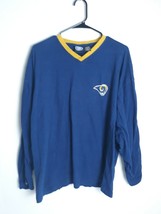 NFL St. Louis Rams Long Sleeve Tshirt Size XL - $333.27 MXN