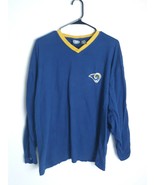NFL St. Louis Rams Long Sleeve Tshirt Size XL - $333.27 MXN