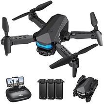 Mini Drone with Camera,1080P Camera Drone FPV Quadcopter Voice/Gesture C... - £89.54 GBP