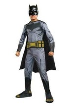 Boys Batman Halloween Costume Jumpsuit, Cape, Mask, Belt 4 Pc DC Comics-... - $21.78