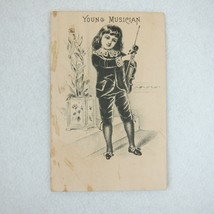 Antique Victorian Trade Card HW Frankensteins Furniture Store Hamilton Ohio RARE - £7.90 GBP