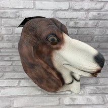 New Bassett Hound Dog Halloween Mask Cosplay Full Head Spirit Halloween - £19.26 GBP