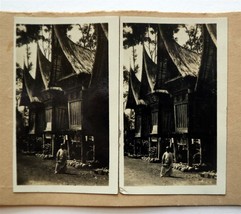 Real Photograph Stereoview Sumatra Padang c1920 - £10.63 GBP