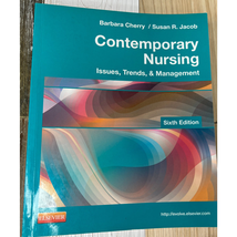 Contemporary Nursing Issues Trends &amp; Management 6th Ed Cherry Jacob Pape... - $5.90