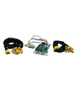 32 Channel CCTV DVR Capture Card Techwell TW2804 with Breakout Cables - $214.61 CAD