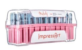 ImpressArt Melody Uppercase Letter Metal Stamps, 33 Pcs, 3MM - $59.95