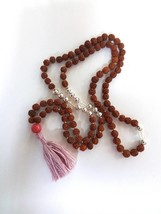 Rudraksha  8mm - 108 Beads, Japa Mala Shagina Prayer Beads - £43.43 GBP