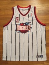 Authentic 2003 Reebok Houston Rockets Steve Francis Home White Jersey 56 - $309.99