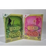 2 x General Mills Wicked Cereal Glinda Good Berry &amp; Elphaba Carmel Apple - $364.70 MXN