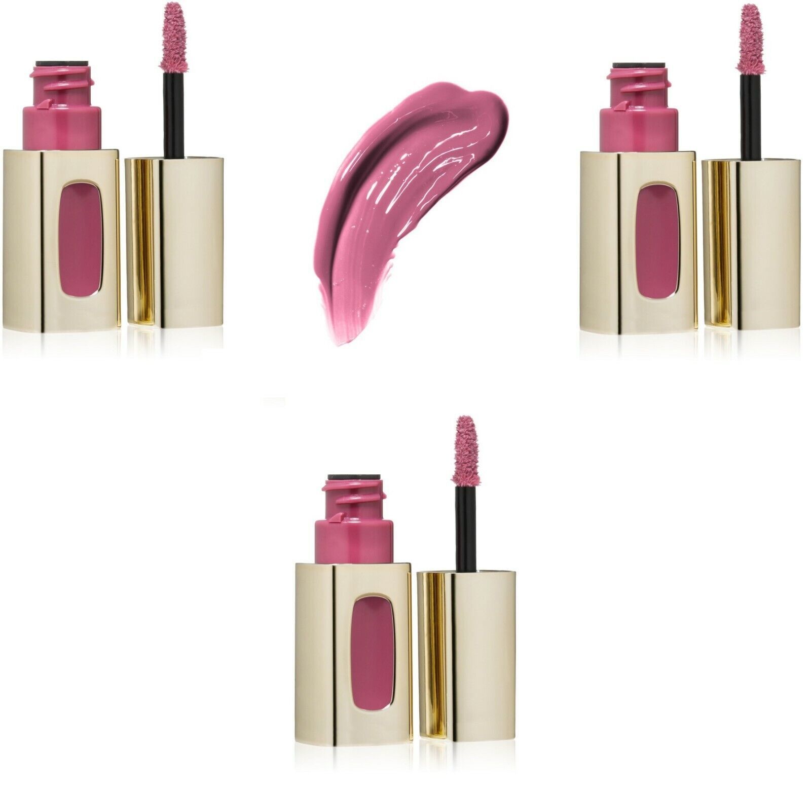Primary image for 3 L'Oréal Paris Colour Riche Extraordinaire Lip Gloss, Purple Prelude, 0.18 #403