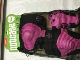 Nutcase Protective Skating, Skateboards, Rollerblades Pink pad set 8+ - £31.10 GBP