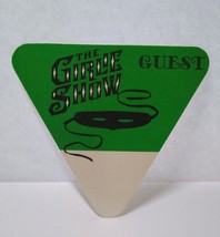 Madonna The Girlie Show Vintage 1993 Cloth Backstage Pass Pop Music Green White - $17.60