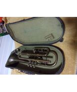 Trumpet Hors  Couesnon &C, Chateau-Thierry, Paris France , case , 2 mouth pieces - $391.05