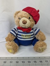 Keel Toys Bear Plush Paris France 9 Inch  Stuffed Animal Toy - $19.95