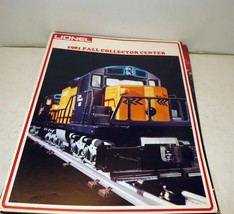 LIONEL TRAINS - MPC - 1981 FALL COLLECTOR CENTER CATALOG- LN- W5 - $2.80