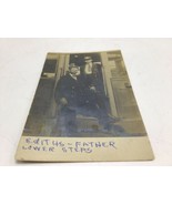 Consolidated Railway Real Photo Postcard RPPC 1908 Trainmen Uniform Trai... - £23.98 GBP