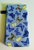 Sunglasses / Cellphone Case - Butterfly Print- padded and lined - $10.00