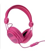 Kid Friendly Headphones Volume Control Over Ear 85dB Inline Mic 3.5mm Ja... - £13.83 GBP