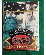 RANKS Celebrity Face Game DemocraticCandidates 2004 Playing Cards NEW - $13.11 CAD