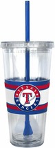 Texas Rangers 22oz Straw Tumbler - MLB - $10.66